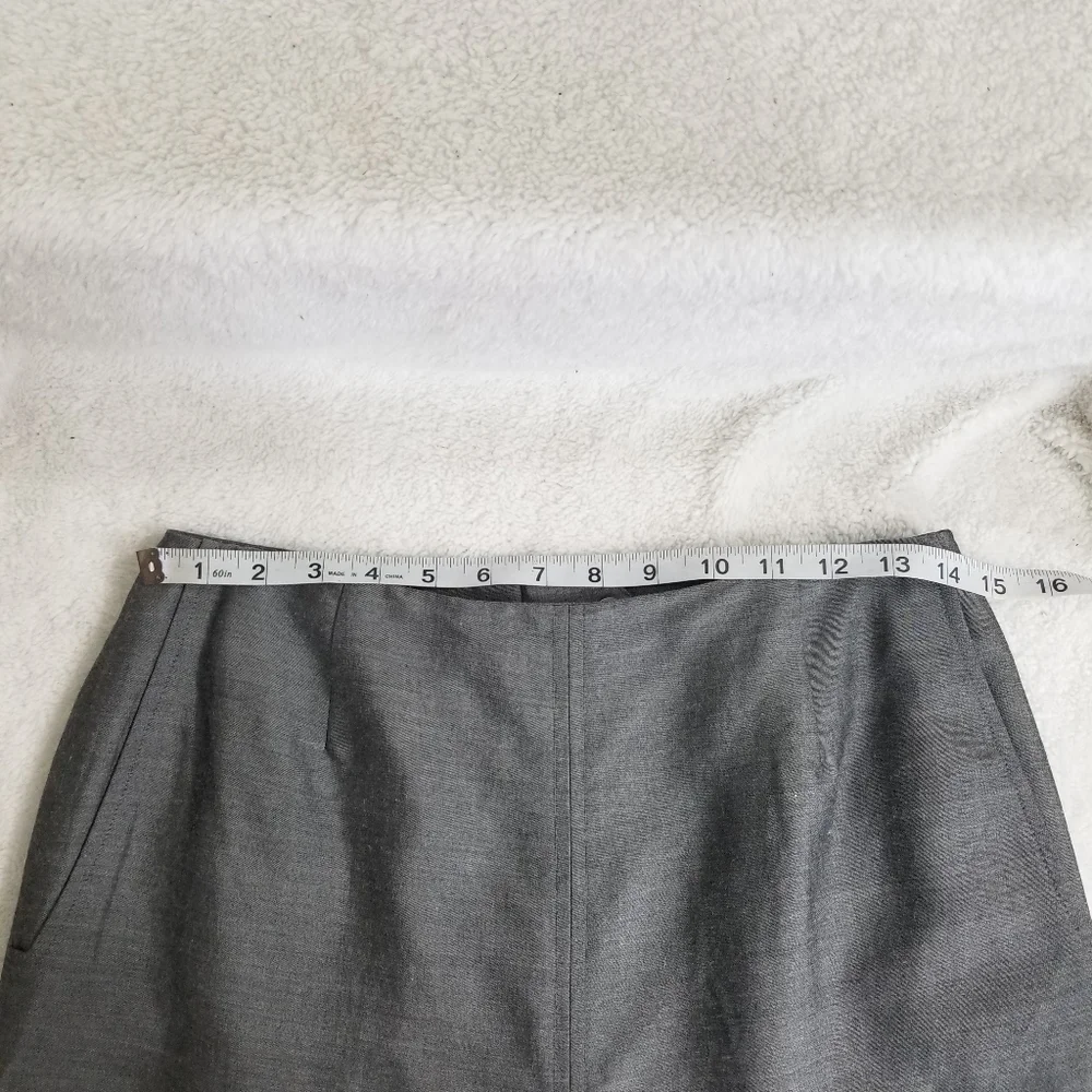 Juliana Collecione Woo/Mohair blend skirt